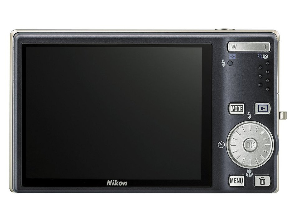 Nikon Coolpix S610 10MP Digital Camera with 4x Optical Vibration Reduction (VR) Zoom (Smoke Gray) N7