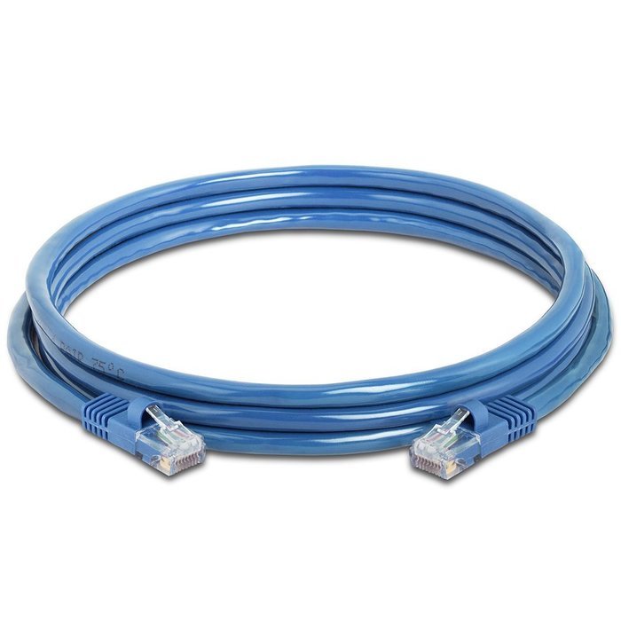 Cmple - RJ45 CAT5 CAT5E ETHERNET LAN NETWORK CABLE -75 FT White N43