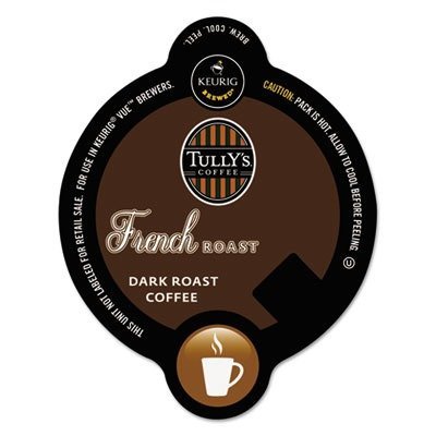 16 Count, Tullys French Roast VUE Packs For Keurig Vue Brewers (1 - 16 ct VUE Pack)