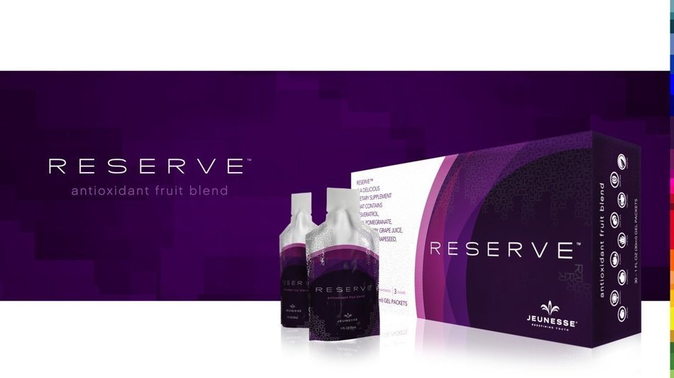 Resveratrol Antioxidant Fruit Blend by Reserve Jeunesse - a box of 30 gel packets (30ml/packet))