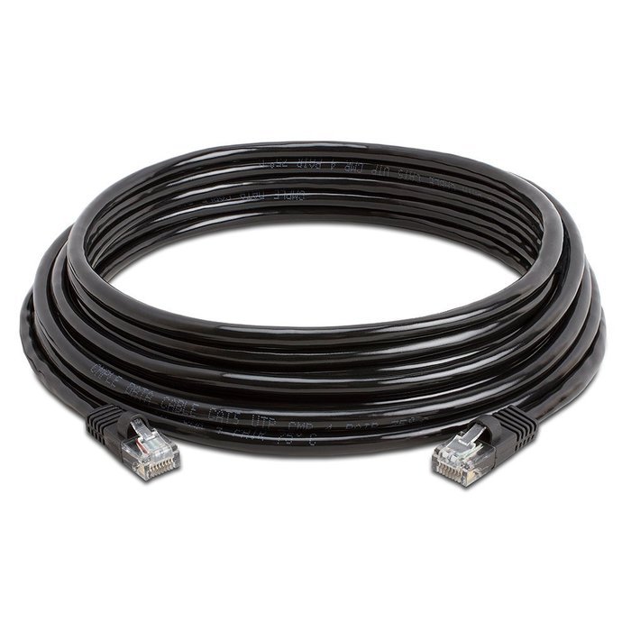 Cmple - RJ45 CAT5 CAT5E ETHERNET LAN NETWORK CABLE -75 FT White N52