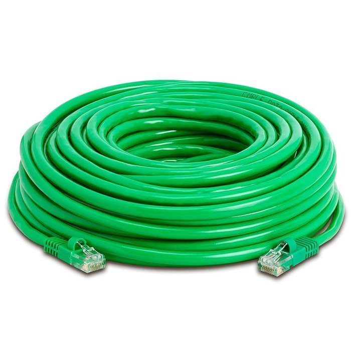 Cmple - RJ45 CAT5 CAT5E ETHERNET LAN NETWORK CABLE -75 FT White N67