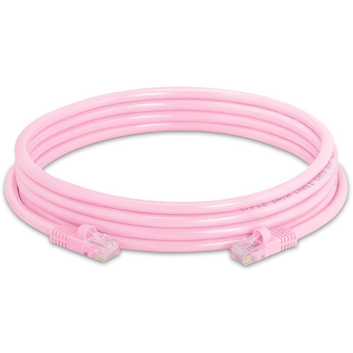Cmple - RJ45 CAT5 CAT5E ETHERNET LAN NETWORK CABLE -75 FT White N68