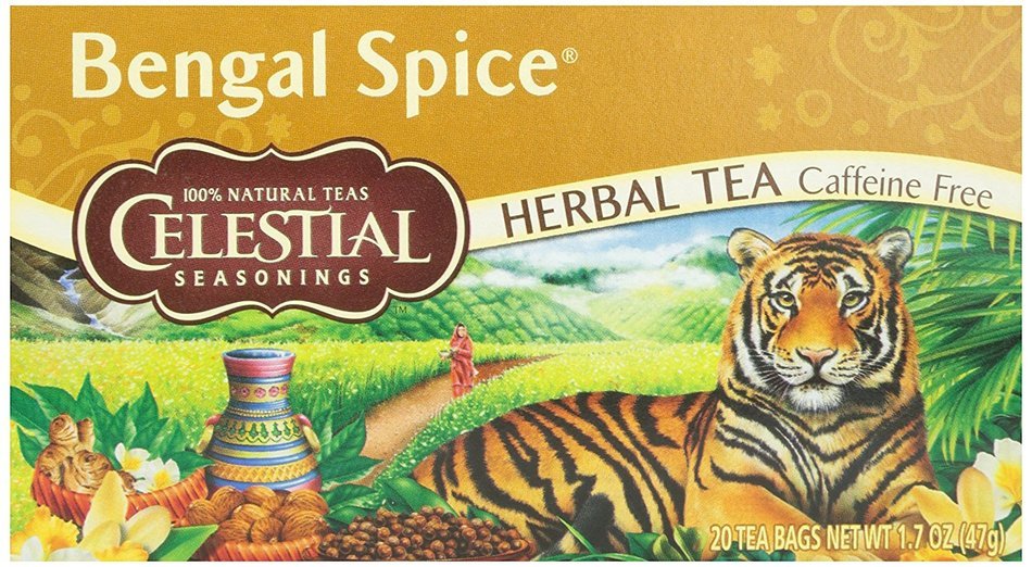 Celestial Seasonings, Tea, Bengal Spice, 20 ct N2