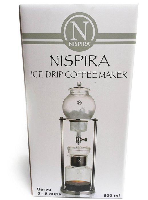 NISPIRA Luxury Ice Cold Brew Dripper Coffee Maker, 1000 ml