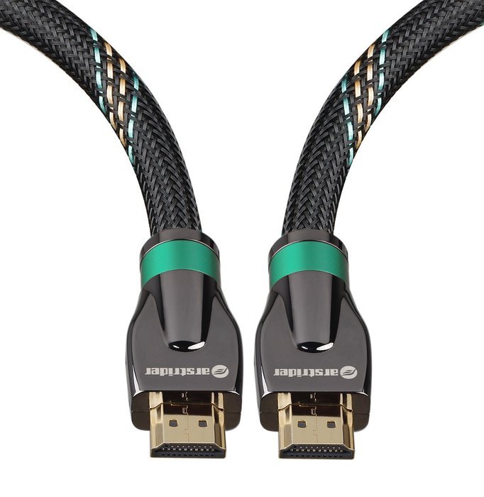 FARSTRIDER HDMI Cable 2.0 Ultra High Speed 3 Feet (1 Meters), Supports Ethernet, 3D, 2160P, 4k, 24AWG, CL3, 25K... N10
