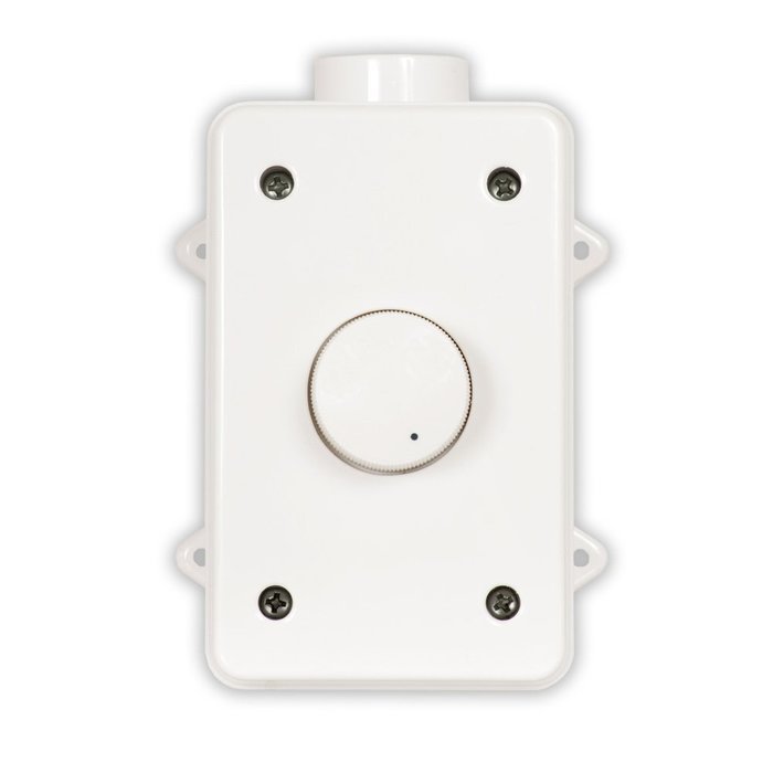 Theater Solutions OVCDW Outdoor Volume Controls White Weatherproof Dial 9 Control Set