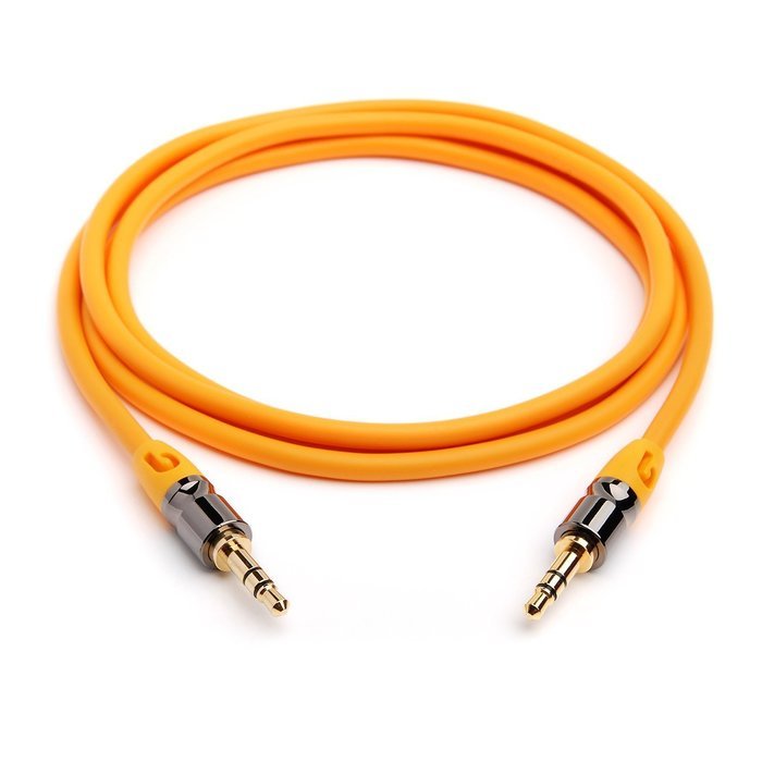 PlugLug - 4FT 3.5mm Male to Female Premium Auxiliary Audio Cable for Headphones, iPods, iPhones, iPads, Home /... N29