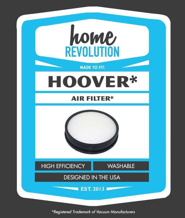 Hoover 303903001 WindTunnel Air UH70400 UH72400 Comparable Home Revolution Brand Replacement Primary Washable... N2