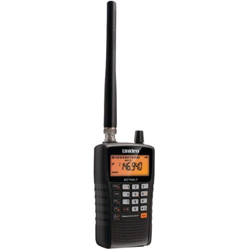 New UNIDEN BC75XLT BC75XLT 300-Channel Handheld Scanner