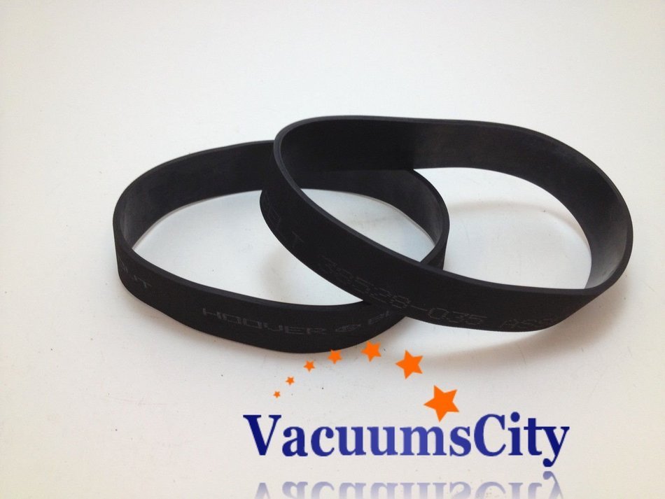 Hoover Windtunnel Self Propelled 38528-035 Flat Belts 2 Pk Generic Part # 17387