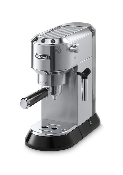 DeLonghi EC680 Dedica 15-Bar Pump Espresso Machine with Espresso Tamper, Lavazza In Blue Ground Espresso Coffee...