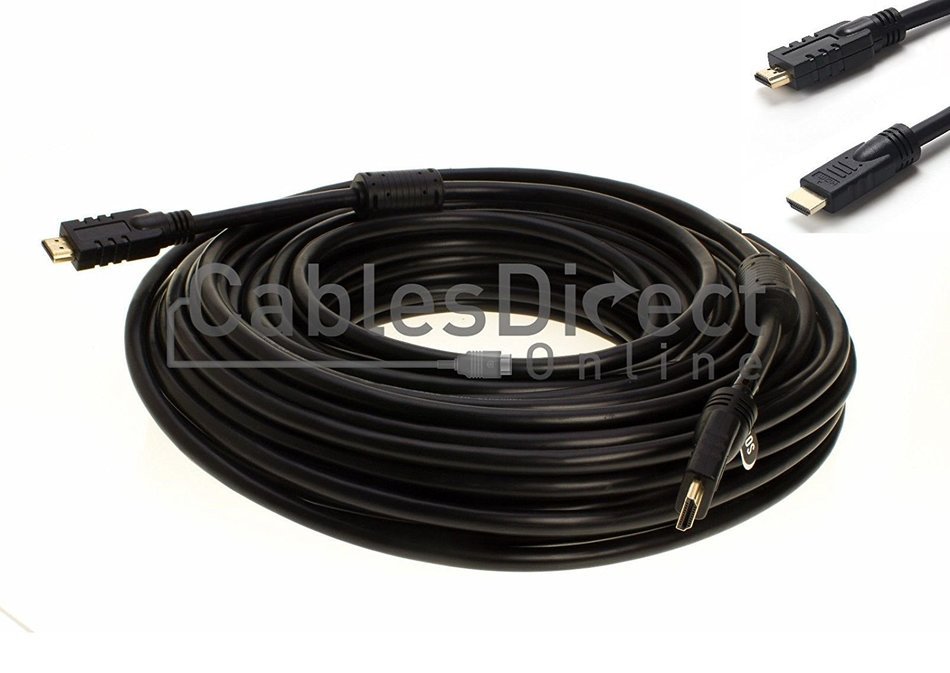 75FT GOLD PLATED HDMI 2.0 CABLE, REDMERE CHIP, SIGNAL BOOSTER, CL2 4K, In Wall