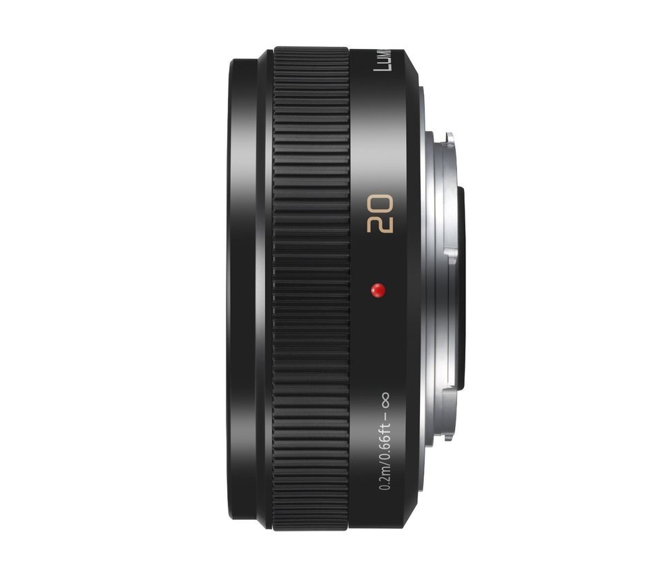 Panasonic H-H020AK Lumix G 20mm / F1.7 II ASPH Lens (Black) + Panasonic Lens Pouch + Giotto's Blower + Lens Pen... N2
