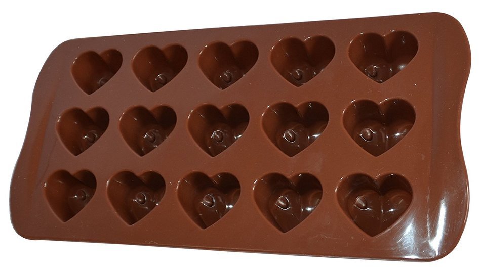 3s Supply Heart-shape Silicone Ice Chocolate Cake Jelly Candy Mould Mini Tray Pan Cube N2