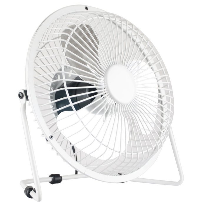 HOTGEE(TM) USB Mini Desk Cooler Fan Quietness Metal Computer Laptop PC Plug Charger Fans with Nail Dust Collector... N19