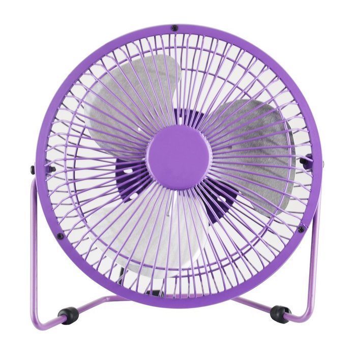 HOTGEE(TM) USB Mini Desk Cooler Fan Quietness Metal Computer Laptop PC Plug Charger Fans with Nail Dust Collector... N20