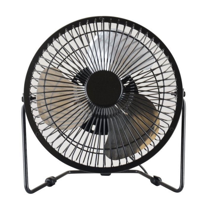 HOTGEE(TM) USB Mini Desk Cooler Fan Quietness Metal Computer Laptop PC Plug Charger Fans with Nail Dust Collector... N21
