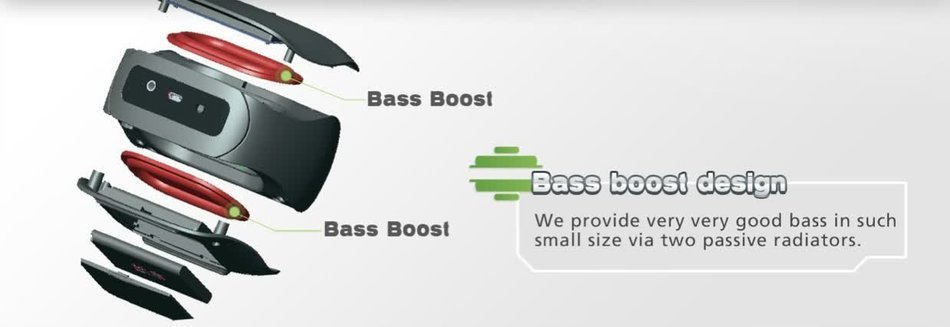 MiniBoom Bluetooth Speaker From Henson Audio with Bluetooth 4.0 - NFC (Near Field Communication) - Small And Powerful...