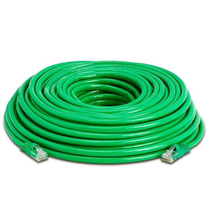 Cmple - RJ45 CAT5 CAT5E ETHERNET LAN NETWORK CABLE -75 FT White N74