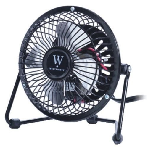 WestPointe HVF4-RP 4" Hi Velocity Personal Fan Adjustable Tilt Stand