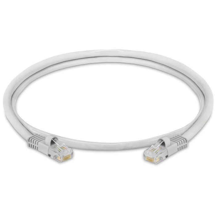 Cmple - RJ45 CAT5 CAT5E ETHERNET LAN NETWORK CABLE -75 FT White N84