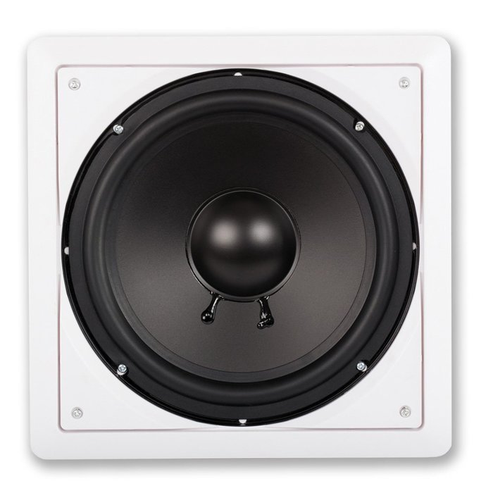 Acoustic Audio IWS10 10-Inch In Wall Subwoofer (White)