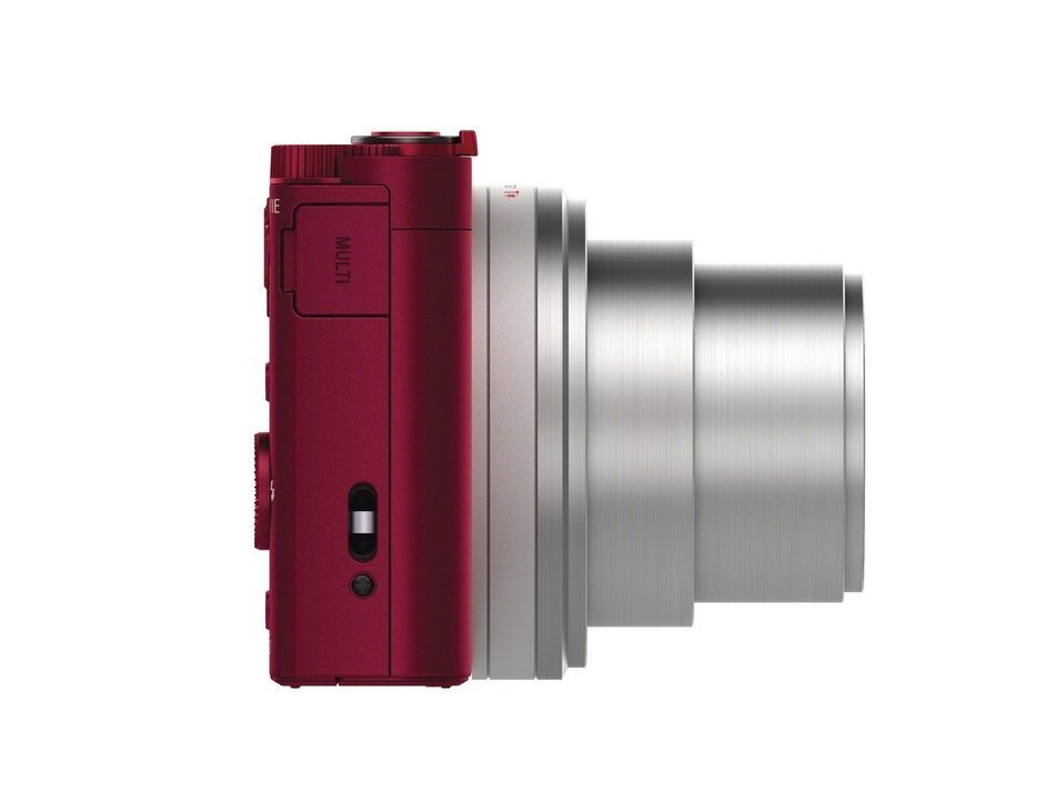 Sony digital camera Cyber-shot (Cybershot) Red DSC-WX500-R N2