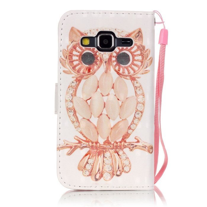 Samsung Galaxy Core Prime Case,Yaheeda [3D Colored Drawing] [Flip Fit] Premium PU Leather Card-Slots Cash-Slots... N69