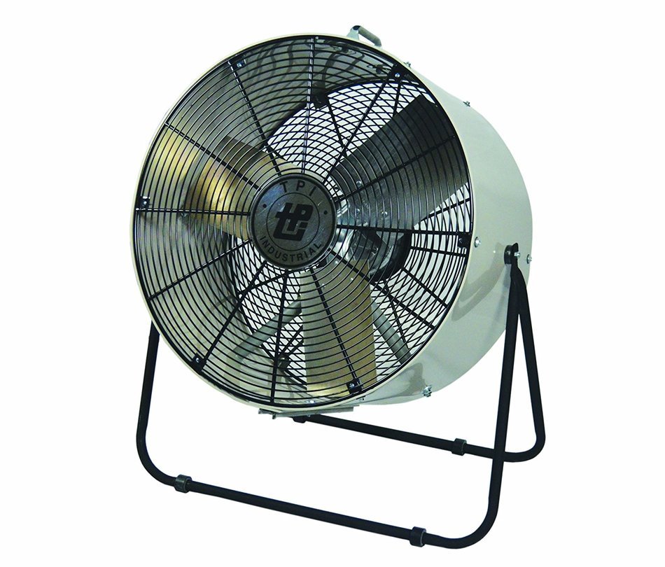 TPI Corporation MB30-DF Mini Blower, Floor Mounted, Single Phase, 30" Diameter, 120 Volt