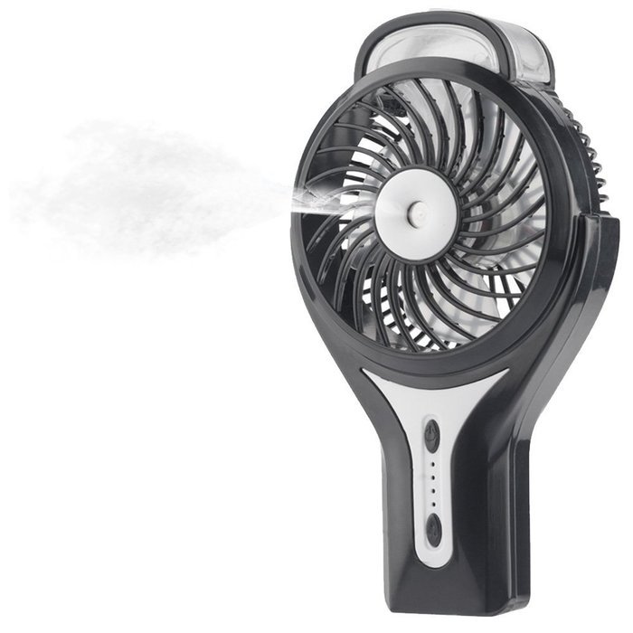 Foneso Portable Misting Fan, Mini Handheld USB Cooling Fan with Mist Humidifier for Home Office and Travel N3