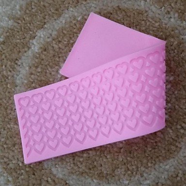 Sher Heart shaped Lace Fondant Cake Chocolate Silicone Mold