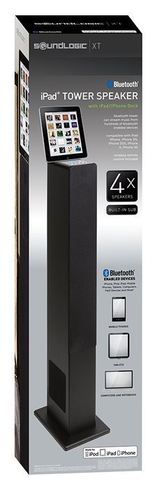 Sound Logic Bluetooth Tower Speaker for iPad/iPhone (BITS-1/5616) N2