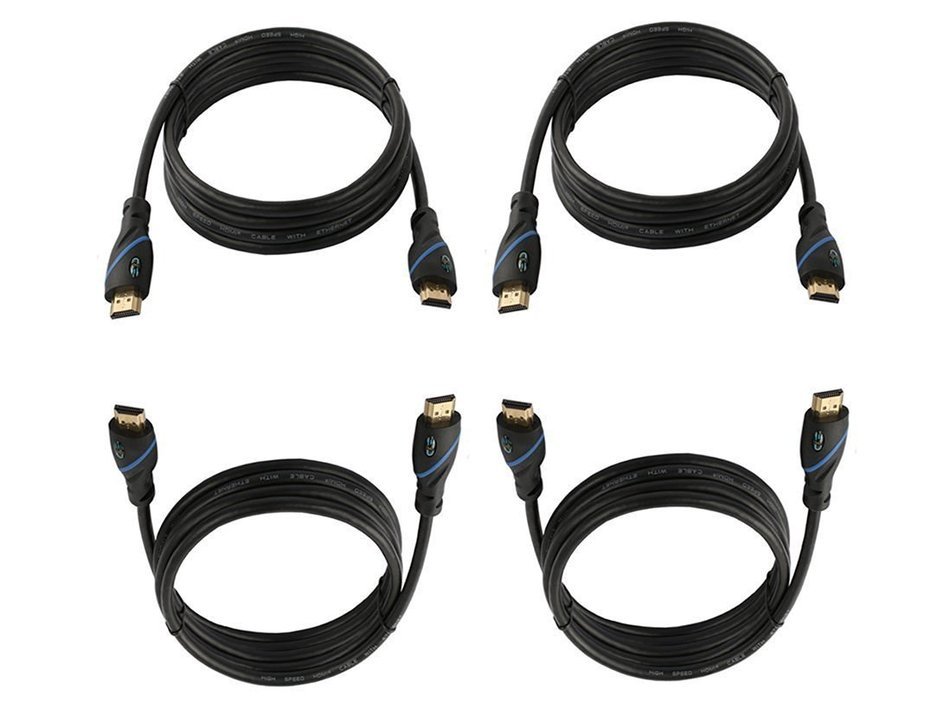 C&E High Speed HDMI Cable, w/ Built-in Signal Booster Supports 3D & Audio Return Channel - Full HD [Latest Version... N7