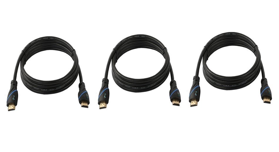C&E High Speed HDMI Cable, w/ Built-in Signal Booster Supports 3D & Audio Return Channel - Full HD [Latest Version... N10