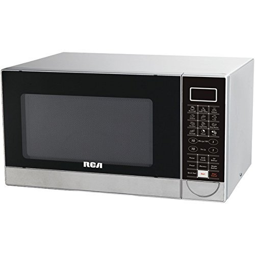 New RCA RMW1182 1.1 Cubic-ft Stainless Steel Microwave with Grill Feature