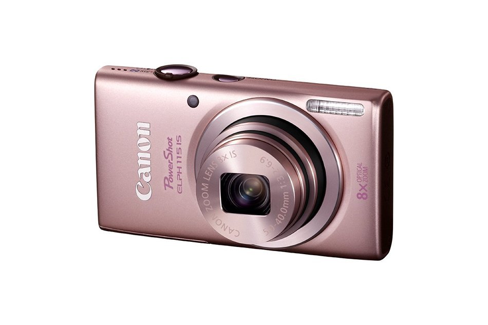 Canon PowerShot ELPH 115 16MP Digital Camera (Pink) (OLD MODEL) N10