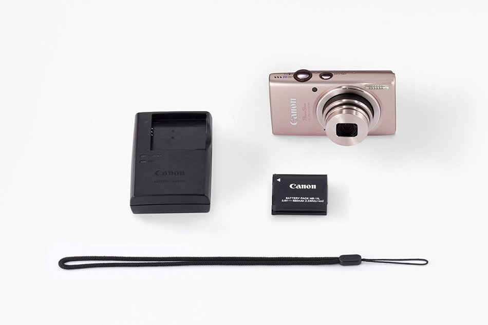 Canon PowerShot ELPH 115 16MP Digital Camera (Pink) (OLD MODEL) N11