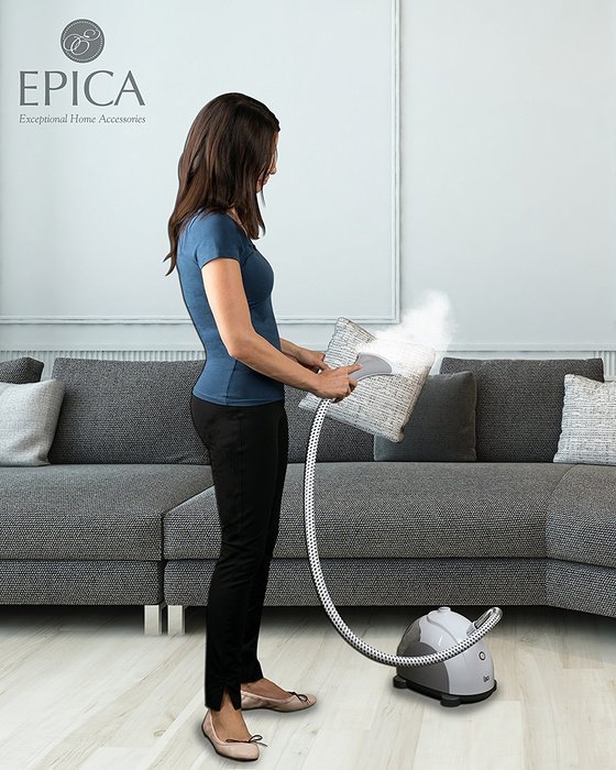 Epica 1500 Watt Fabric and Garment Steamer- See Professional Results in Minutes! N4