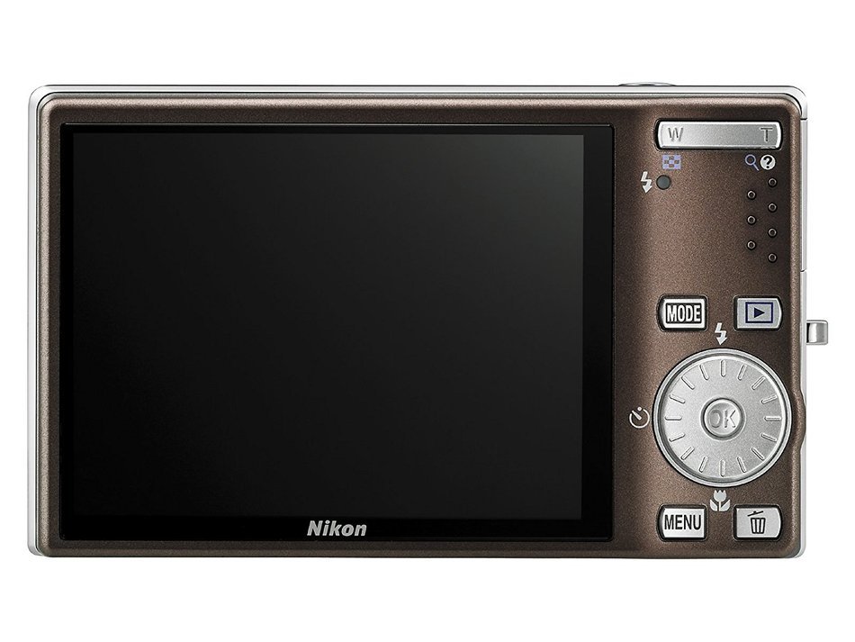 Nikon Coolpix S610 10MP Digital Camera with 4x Optical Vibration Reduction (VR) Zoom (Smoke Gray) N8