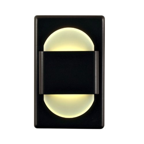 Alico Industries WLE105DR32K-10-B EZ LED Step Light, Bronze Finished Trim with Opal Acrylic Lens by Alico Industries
