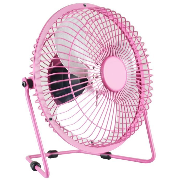 HOTGEE(TM) USB Mini Desk Cooler Fan Quietness Metal Computer Laptop PC Plug Charger Fans with Nail Dust Collector... N28