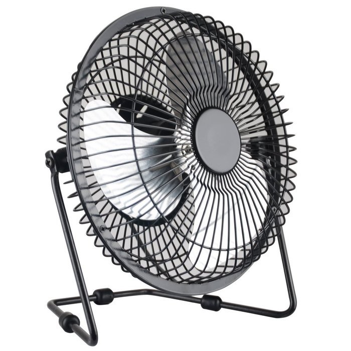HOTGEE(TM) USB Mini Desk Cooler Fan Quietness Metal Computer Laptop PC Plug Charger Fans with Nail Dust Collector... N30