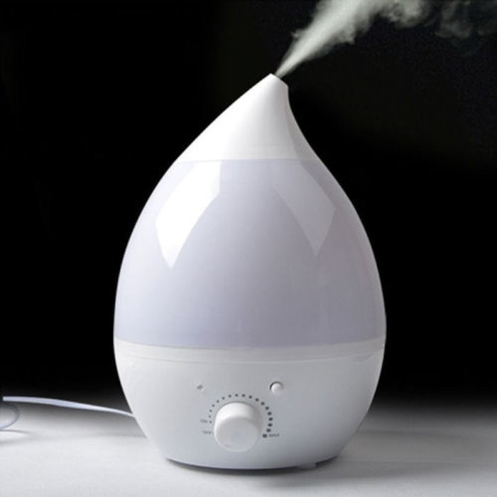 2.4 L Ultrasonic Aroma Humidifier Waterless Auto Shut-off Function for Home Air Diffuser Purifier Atomizer N2