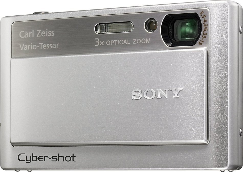 Sony Cybershot DSCT20 8MP Digital Camera with 3x Optical Zoom and