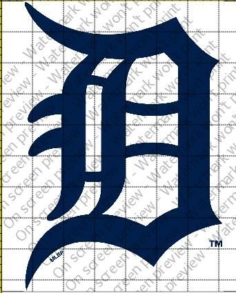 Detroit Tigers Licensed Edible Cake Topper #42536