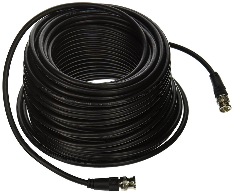 C2G / Cables To Go 40027 75 OHM BNC Cable (12 Feet, Black) N2