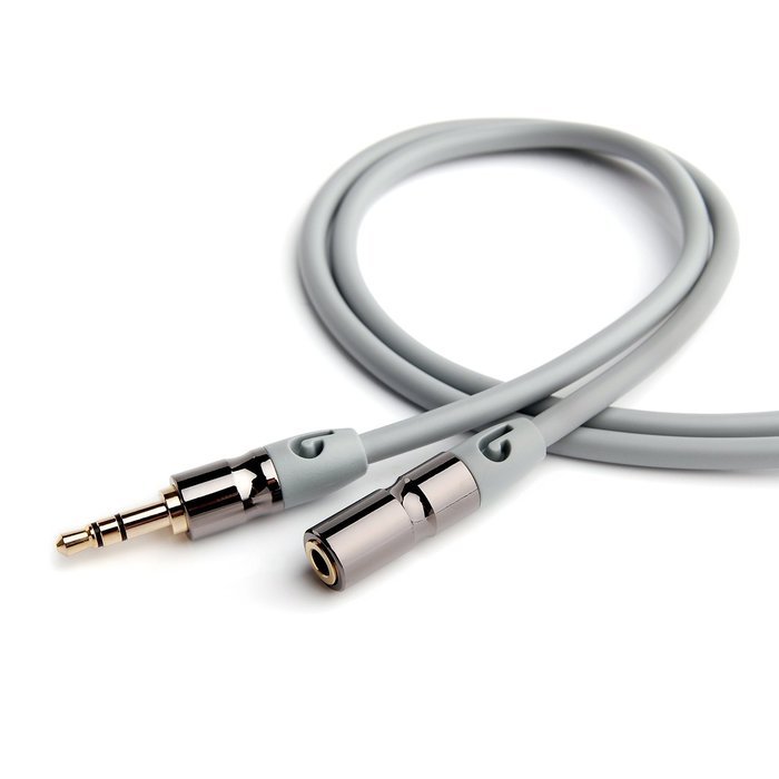 PlugLug - 4FT 3.5mm Male to Female Premium Auxiliary Audio Cable for Headphones, iPods, iPhones, iPads, Home /... N42