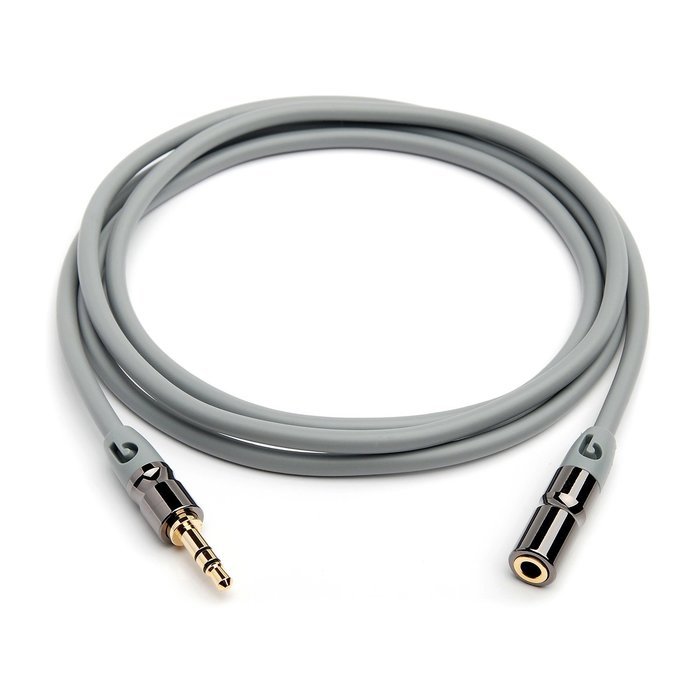 PlugLug - 4FT 3.5mm Male to Female Premium Auxiliary Audio Cable for Headphones, iPods, iPhones, iPads, Home /... N44