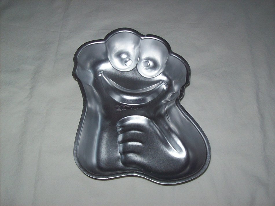 1971,1977 Small Wilton Muppets Cookie Monster Cake Pan 3005-629